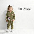 GREEN : KITTY STYLE WINTER HOODED TRACKSUIT
