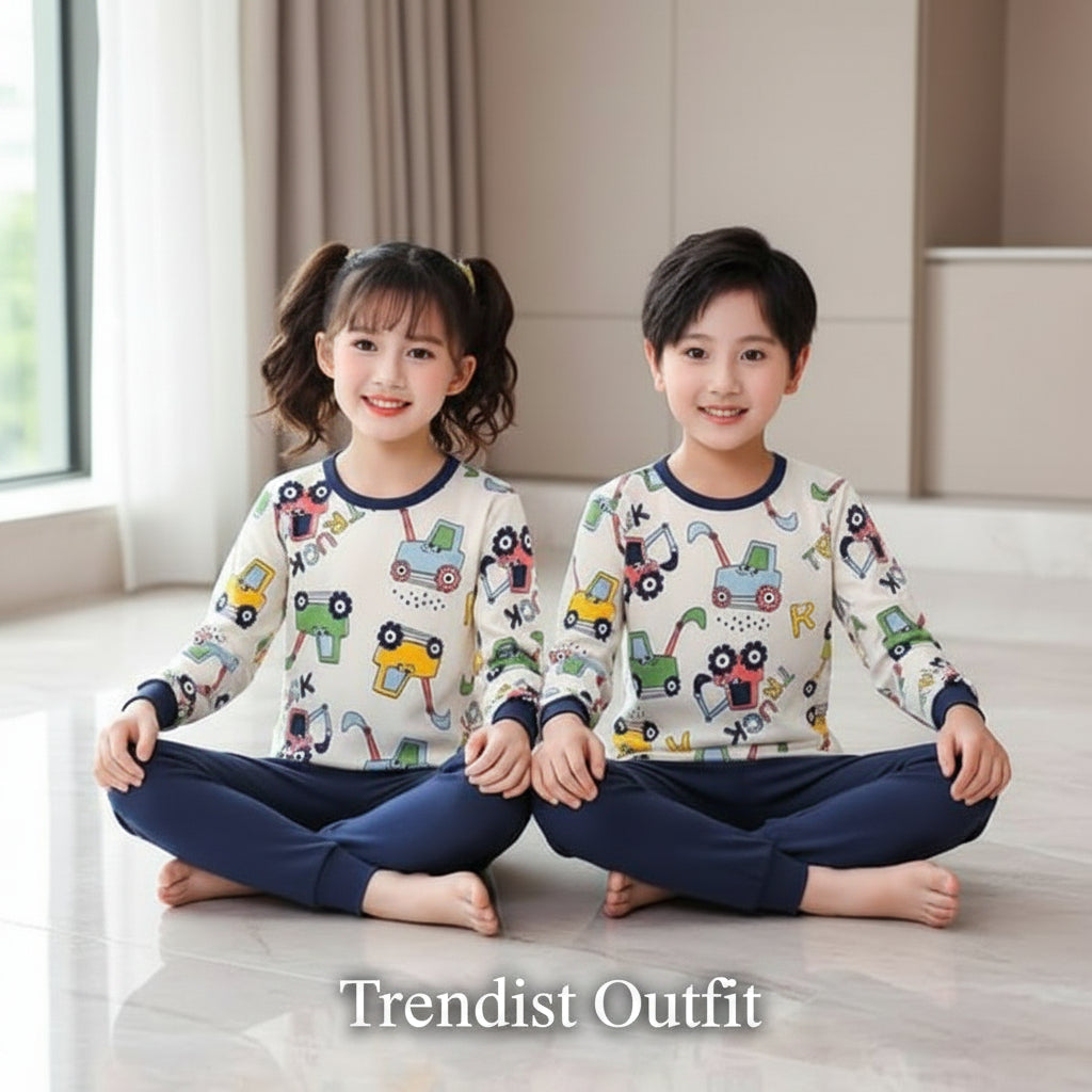 Multi Truck Kids Wear