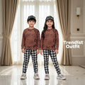 Hello Friends Printed Kids PJ Sets