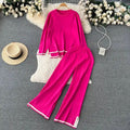 Pink Border Style 2 Pcs Winter Outfit