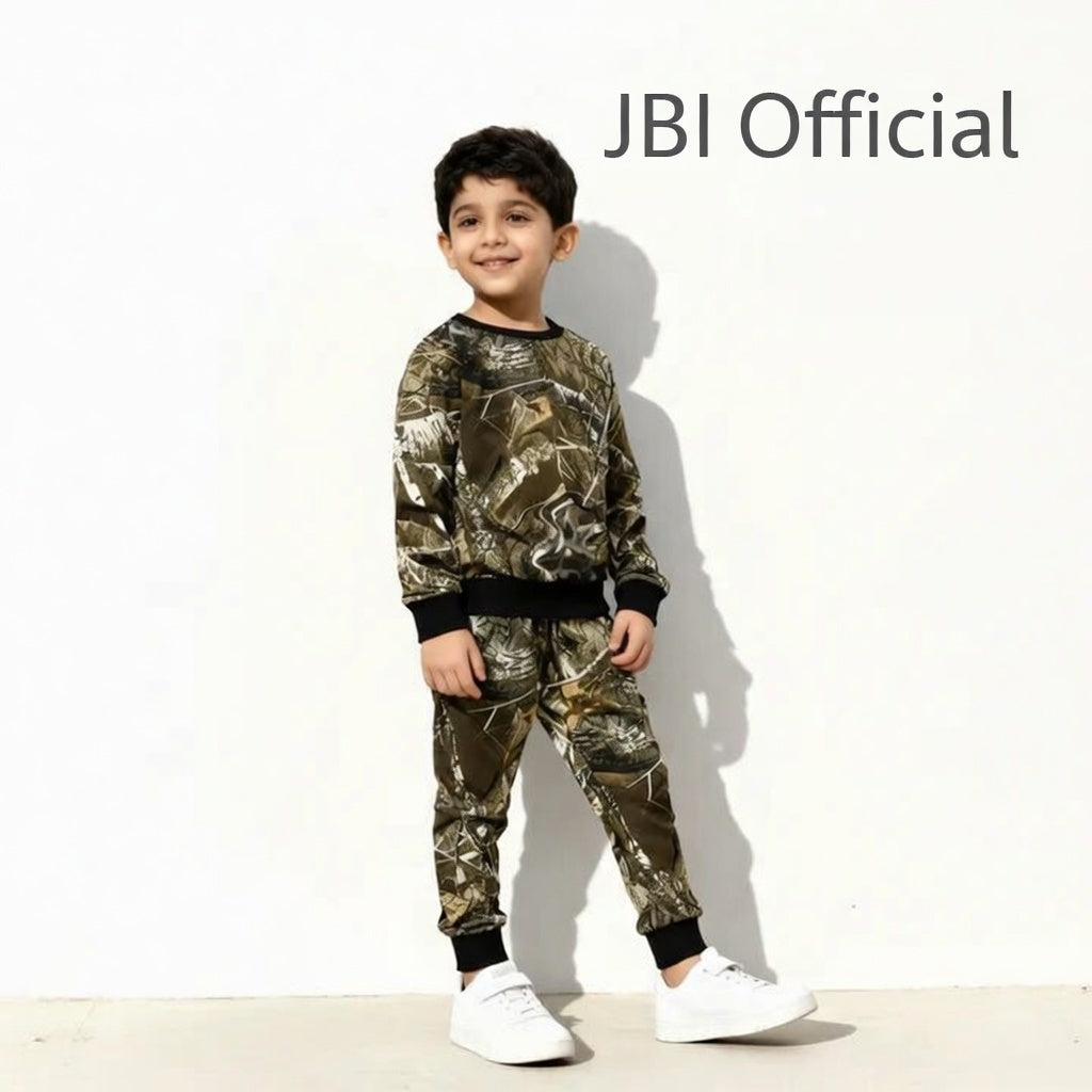 CAMANDO KIDS WINTER TRACKSUIT  SWEATSHIRT+ TOUSER