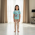 GOOD NIGHT BABY BLUE PRINTED KIDS WEAR