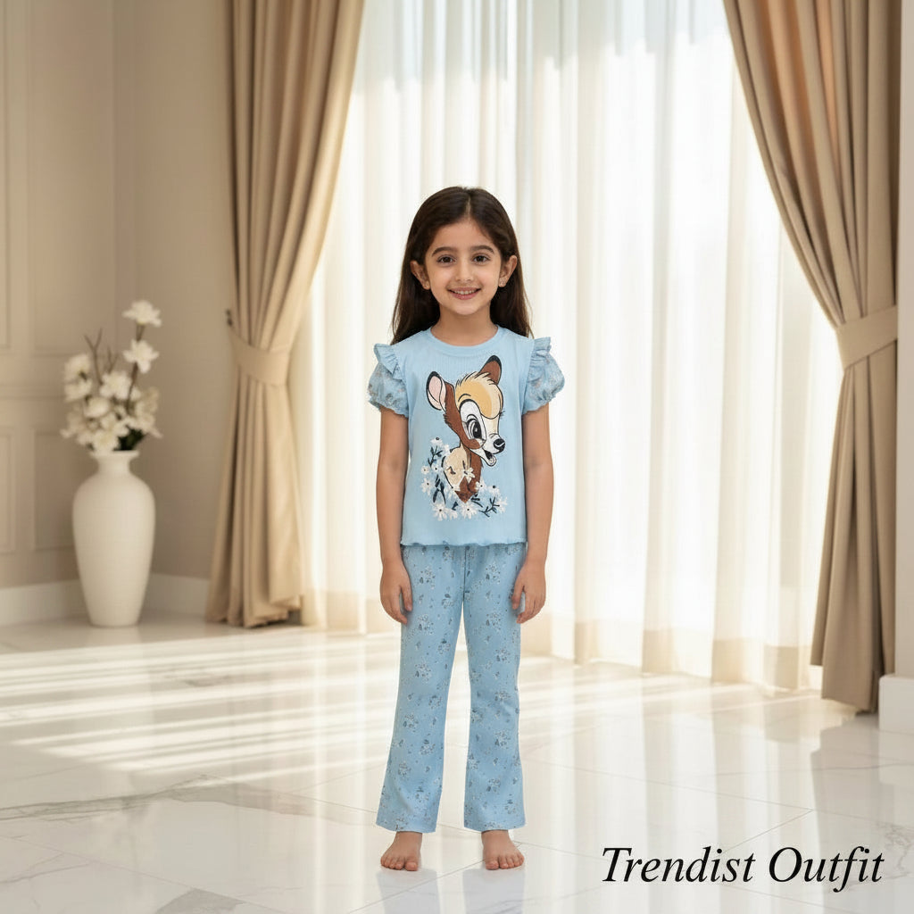 CUTE GIRL CHOICE PRINTED KIDS WEAR